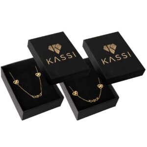 Zestaw naszyjnik bransoletka razem złota Skrzydła komplet Stal pozłacana