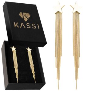 Pozłacane Kolczyki Trójkąt Ze Stali Chirurgicznej Damskie Złote Antyalergiczne Wiszące Eleganckie